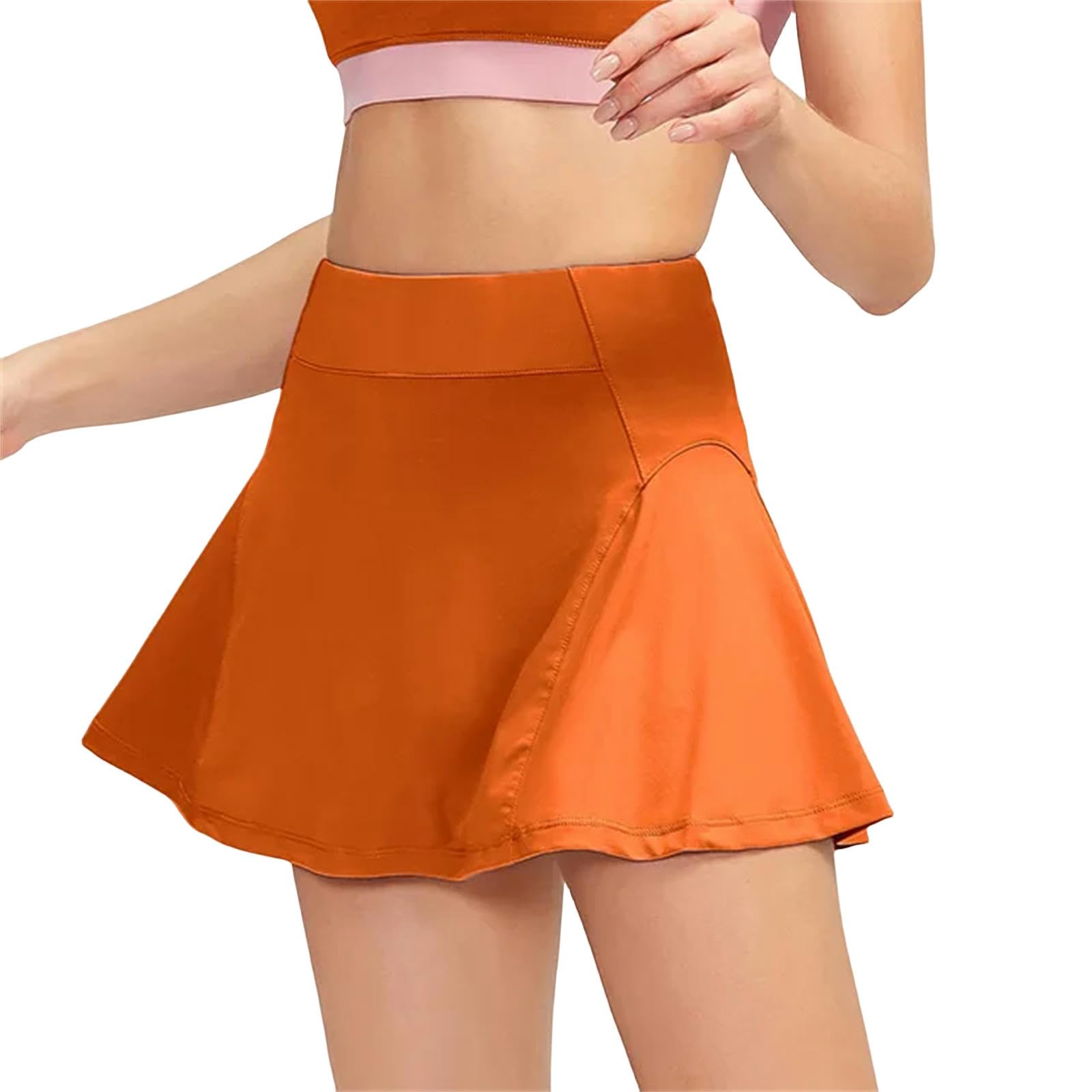 Jupe de Tennis Jupe De Tennis Running Short Jupe D'été Respirante Yoga Golf Jupe Plissée