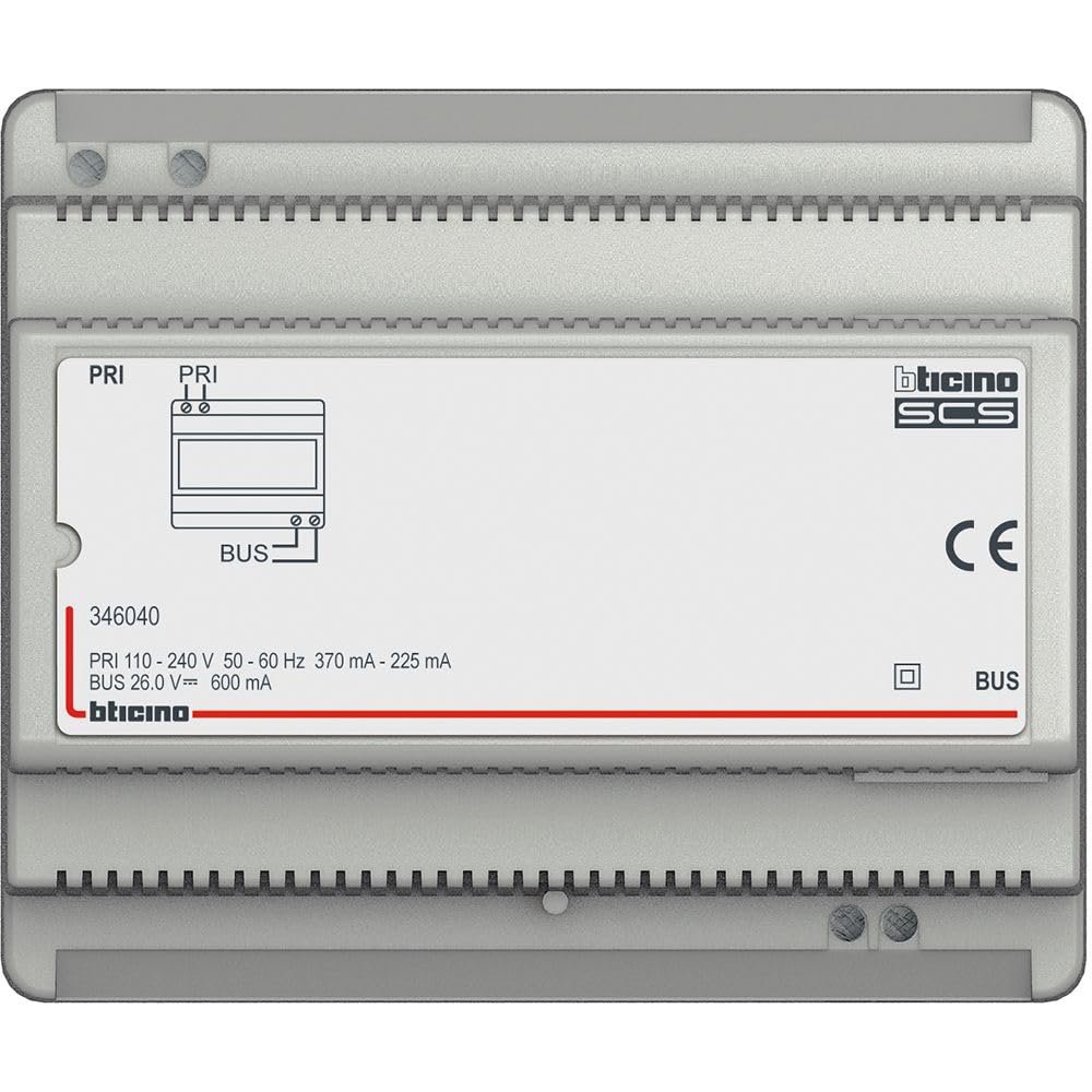 BTicino 366811 Interphone à 1 combiné, 2 fils