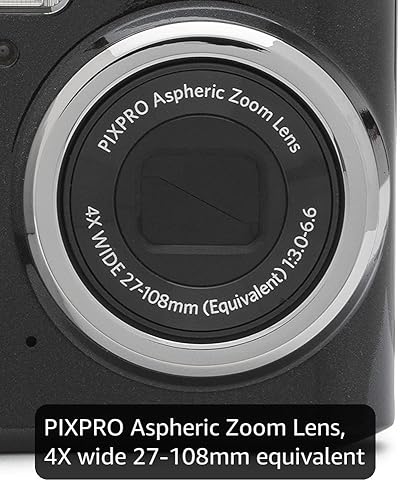 KODAK PIXPRO Friendly Zoom FZ45-BK 16MP Digital Camera