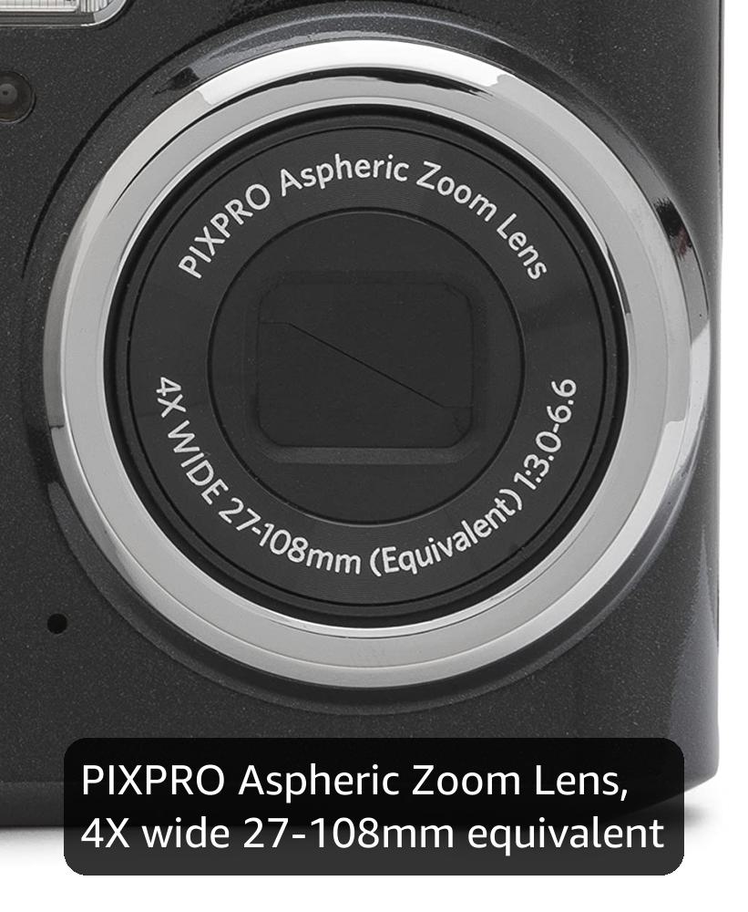 Buy KODAK PIXPRO Friendly Zoom FZ45-BK 16MP Digital Camera with 4X