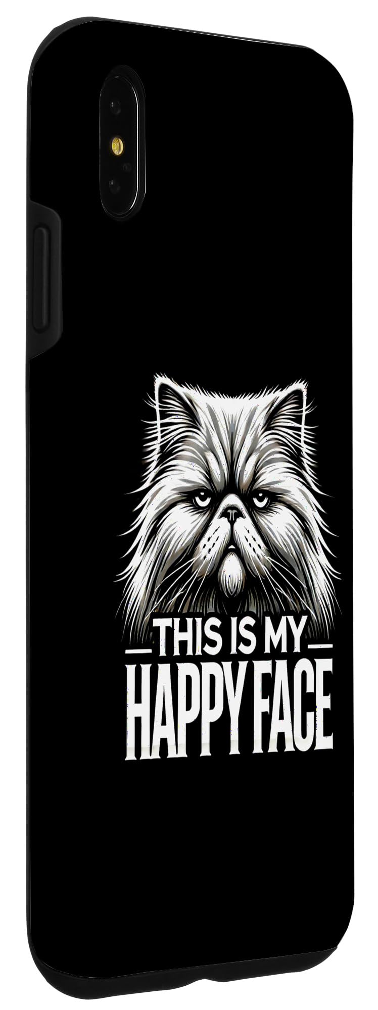 iPhone XS Max This is my Happy Face Funny Cats Case - Image 3