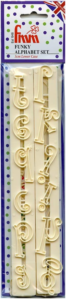 CK ProductsFMM Lower Case Funky Alphabet Tappit Cutters Set
