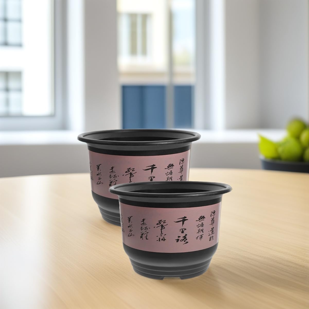 Toyvian 2Pcs Orchid Pot Plastic Flower Planter for Indoor Plants Succulent Nursery Planter Drainage for Home and Office Decoration