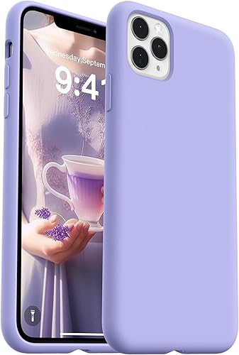 Vista 12 de AOTESIER Funda compatible con iPhone 11 Pro Max, silicona de alta calidad [protección militar contra caídas]