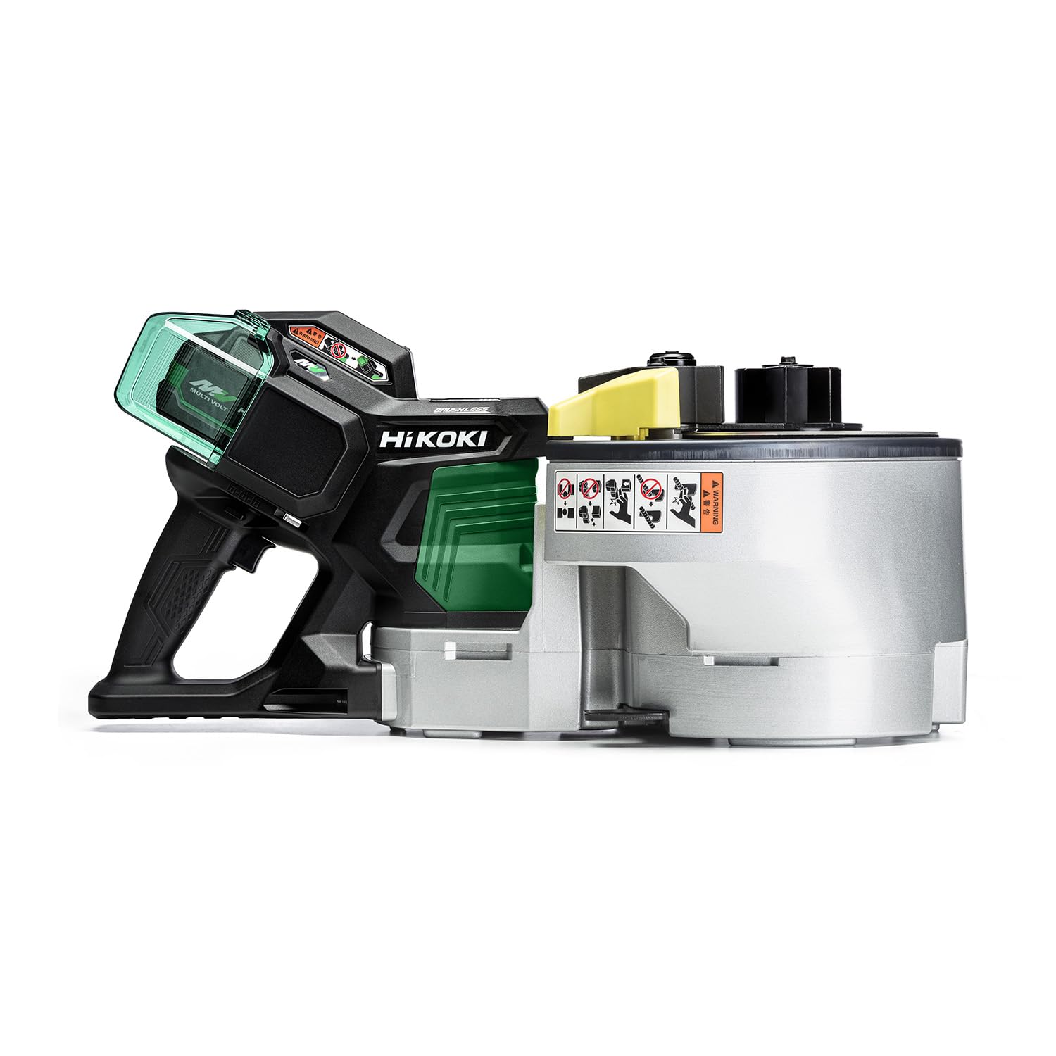 HiKOKI VB3616DAJGZ 36V Cordless Brushless rebar Cutter and Bender for Powerful Processing of up to 16 mm Construction Steel Set with 2 Batteries, Charger and case