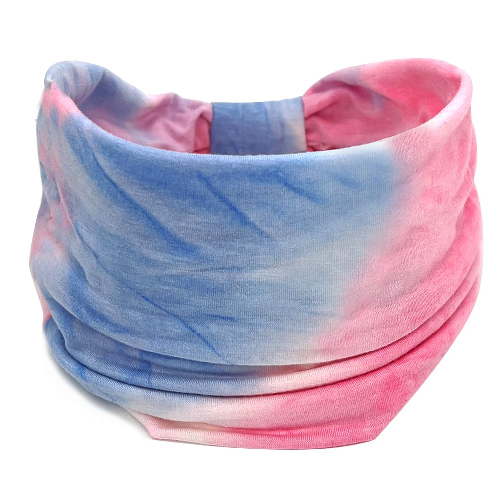 XYUXWLGHeadbands For Women's Hair, Boho Headband Elastic Soft Flower Wide Headbands for Women Yoga Sport Hairbands, Hair Accessories for Everyday Sport Fitness