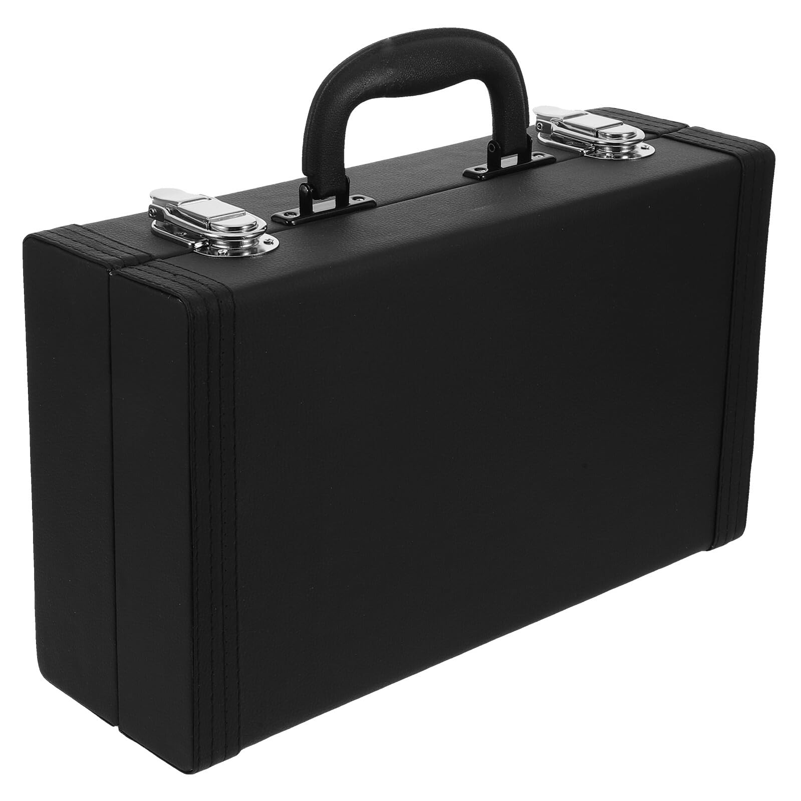 Cabilock Custodia Quadrata per Clarinetto in Pu Borsa Anti-pressione con Chiusura Scatto Contenitore Portatile per Strumenti Fiato per Studenti e Trasporti Musicali