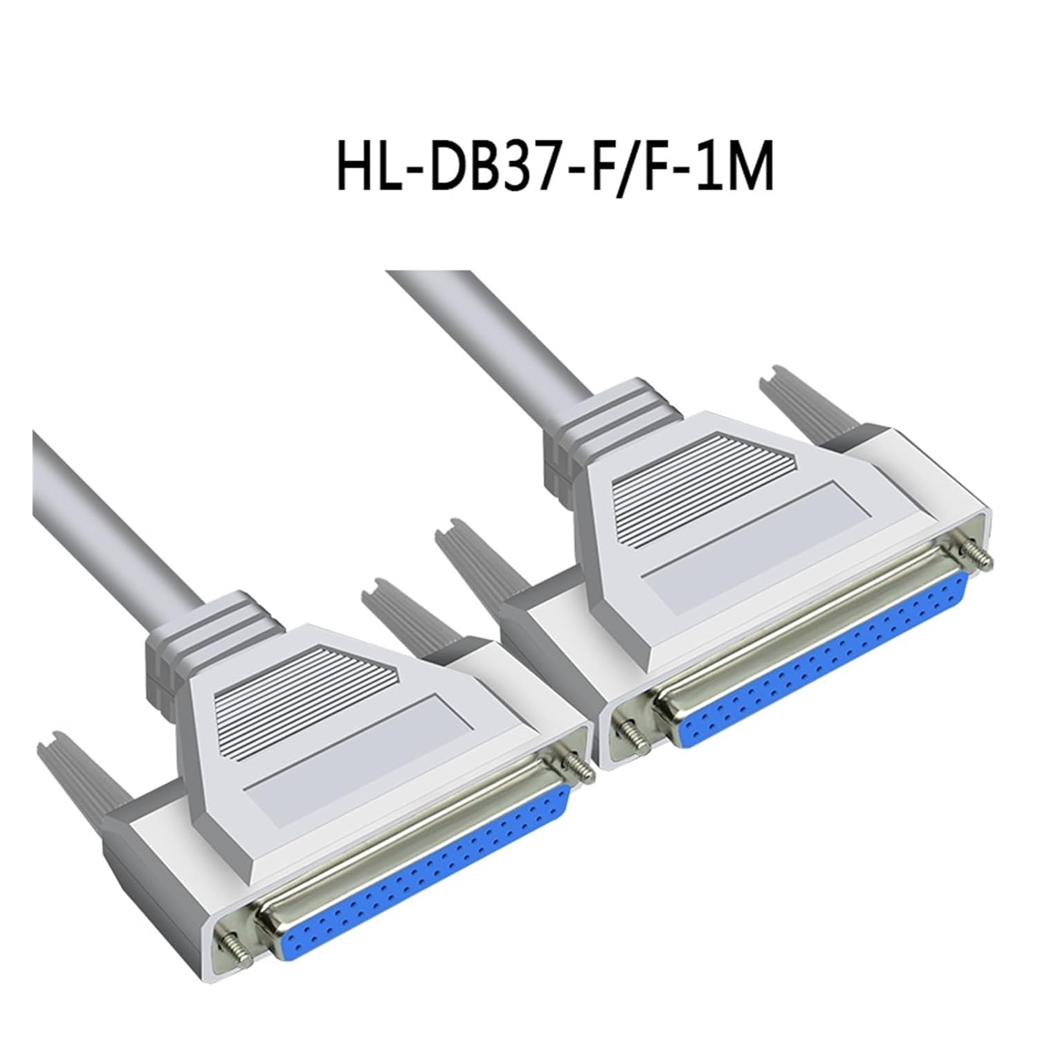 37Pin Male to Female Extension 37P Cable DB37 M/M Cable M/F Serial Port Extend Data Cable Cord Printer 0.5M 1M 1.5M 2M 5M 10M(2M,Female to Female)