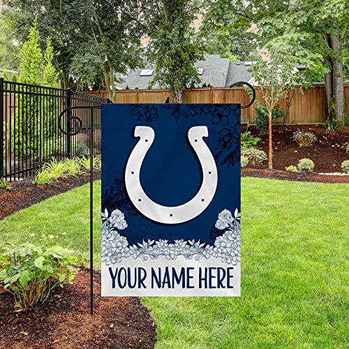 Image of Rico Industries NFL Standard /Primary Personalized 13 inch x 18 inch Double Sided Garden Flag