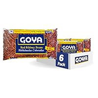Vista 1 de Goya Foods Frijoles rojos, secos, 4 libras (paquete de 6)