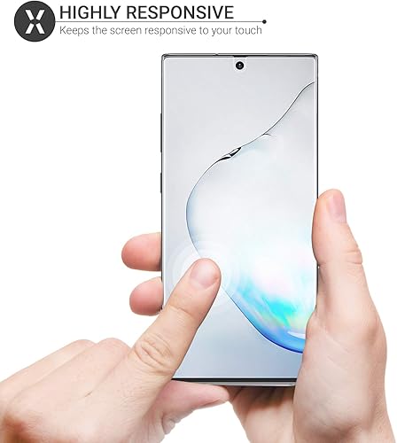 Miniatura 5 de Olixar Protectores de pantalla frontal y trasera para Samsung Galaxy Note 10 Plus 5G, película  Protección fiable, compatible con características