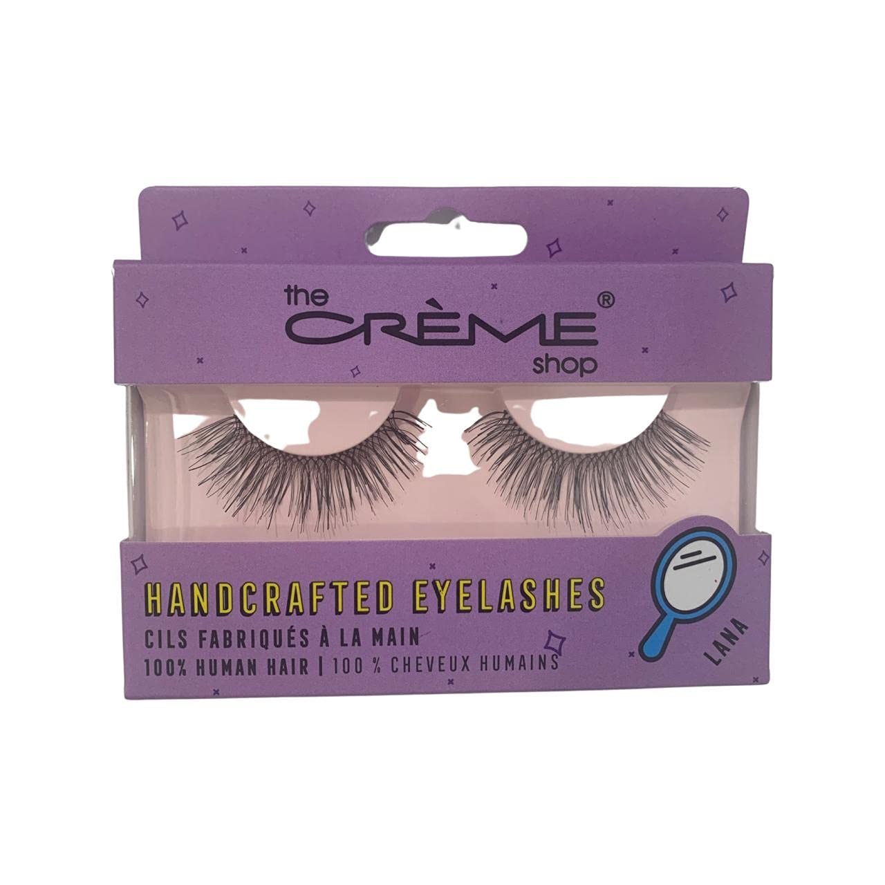 The Crème Shop Natural Defining Eye Lashes. Made With 100% Human Hair -Lana