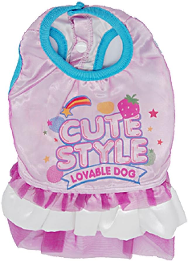 Uxcell Pet Puppy Dog Clothes Dress Skirts Shirts Gauze
