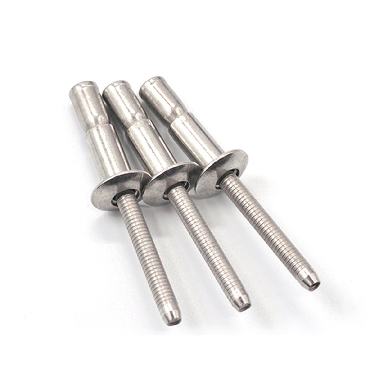 30/50 pz Rivetti Ciechi Strutturali 304 In Acciaio Inox Sigillato Impermeabile Rivetto Cupola Svasata Rivetti (Size : 50Pcs BBO, Color : 6.4x14 mm)