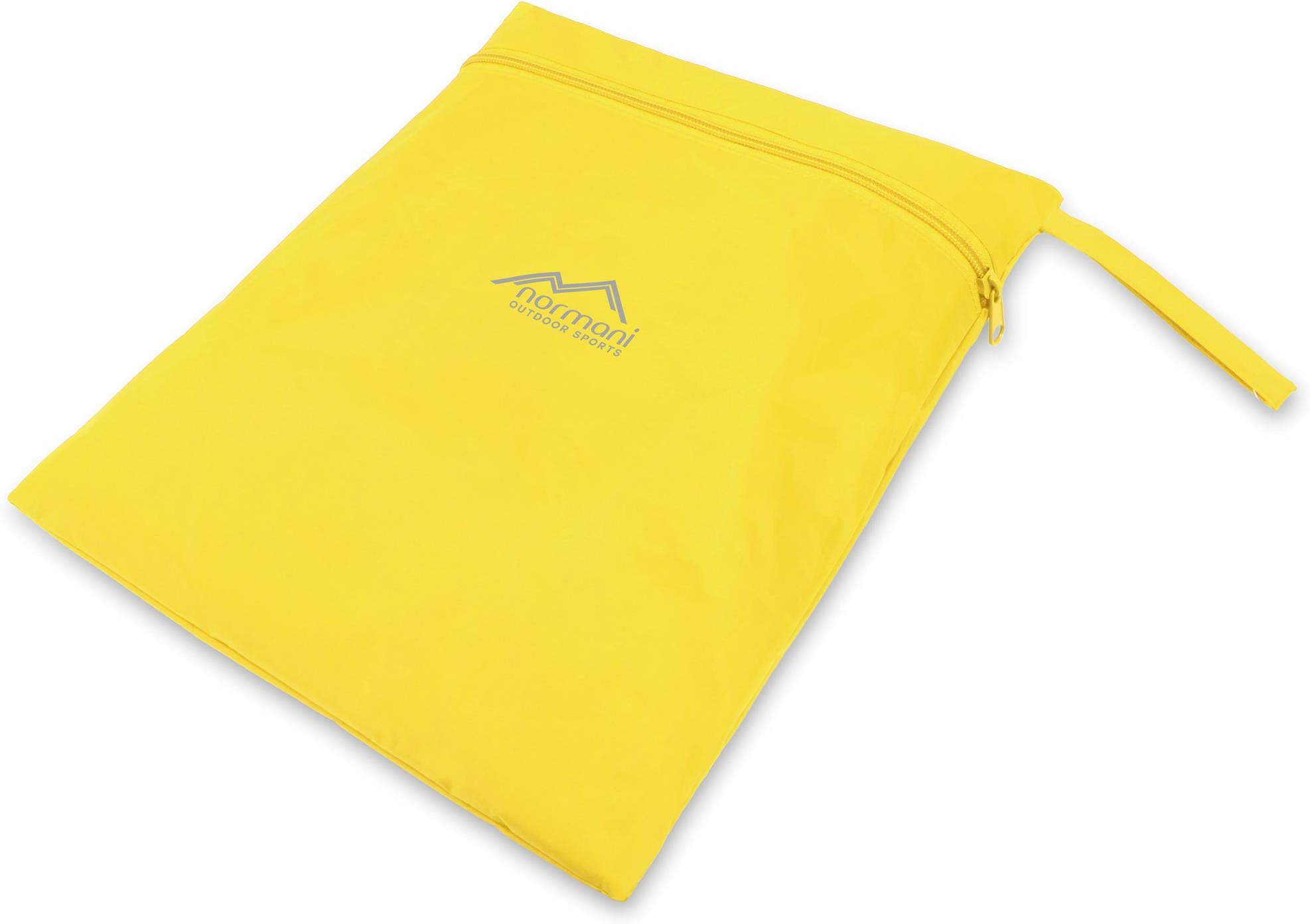 normani Leichter wasserdichter Regenanzug Set aus Regenjacke mit Kapuze und Regenhose für Erwachsene