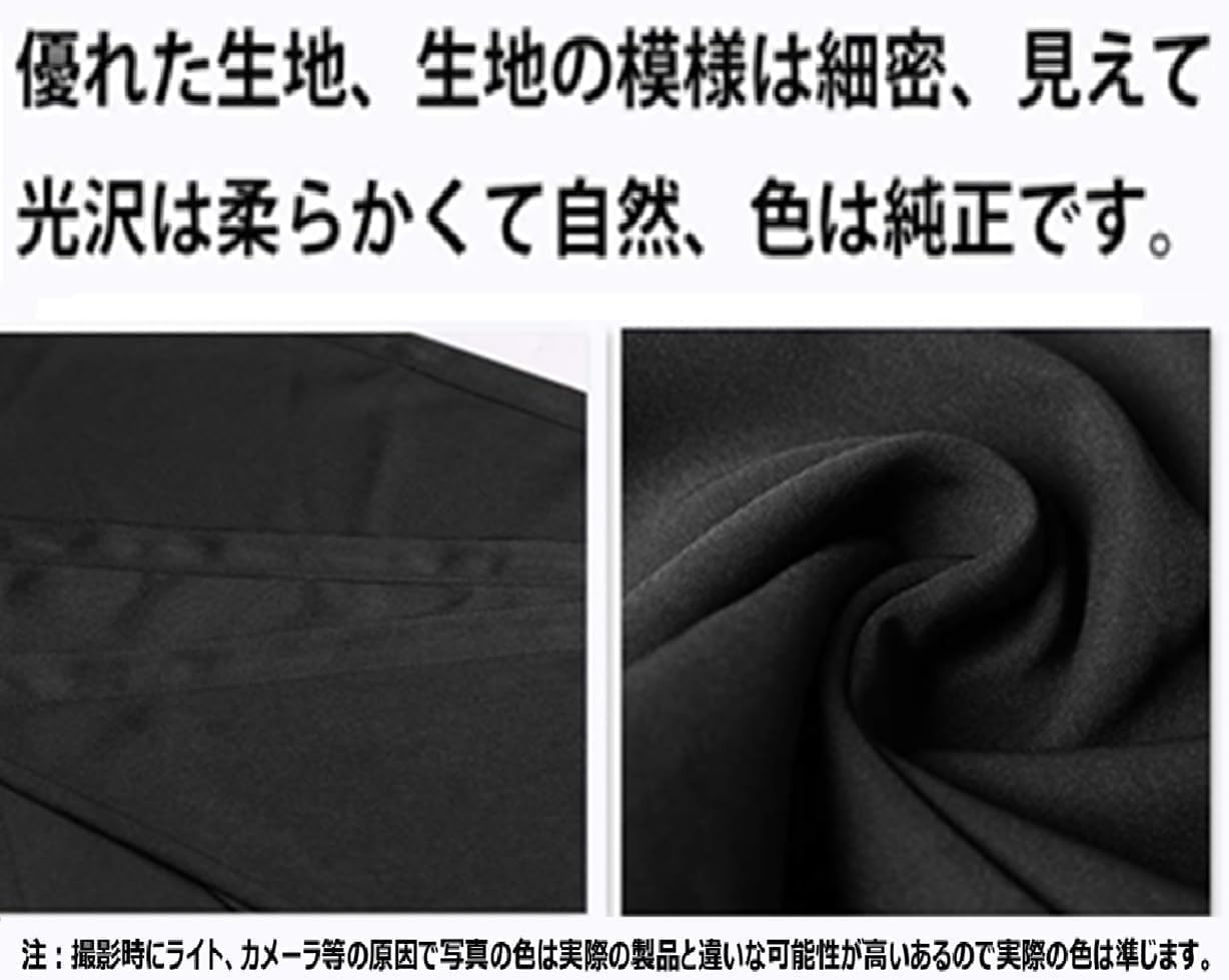 [Cozyi] 三角巾 男女兼用 シンプル エプロンと共に！シワになりにくい！趣味の場のご使用として (ブラック)
