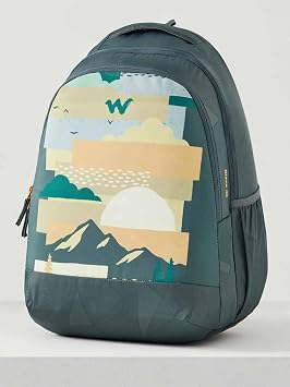 Wildcraft 35 Litres Blaze 3 Compartment Laptop Backpack (12951, Dk_Forest Nature, Green)