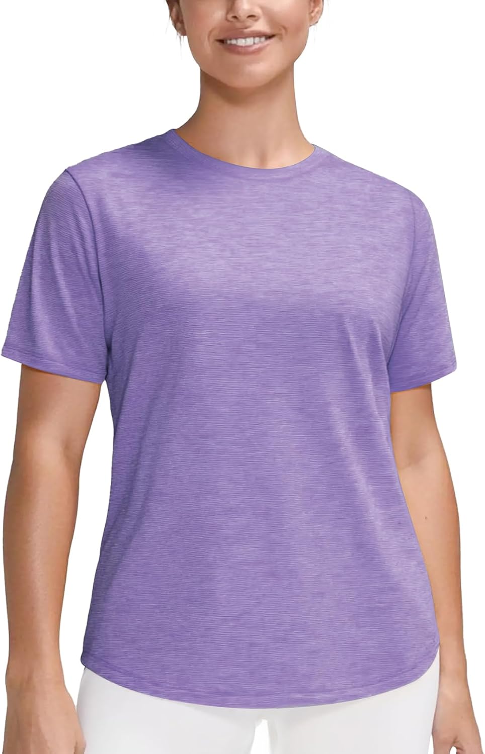 Zengjo Womens Athletic Shirts Short Sleeve Loose-Fit Activewear Tops Soft Lightweight Yoga Gym Summer Casual