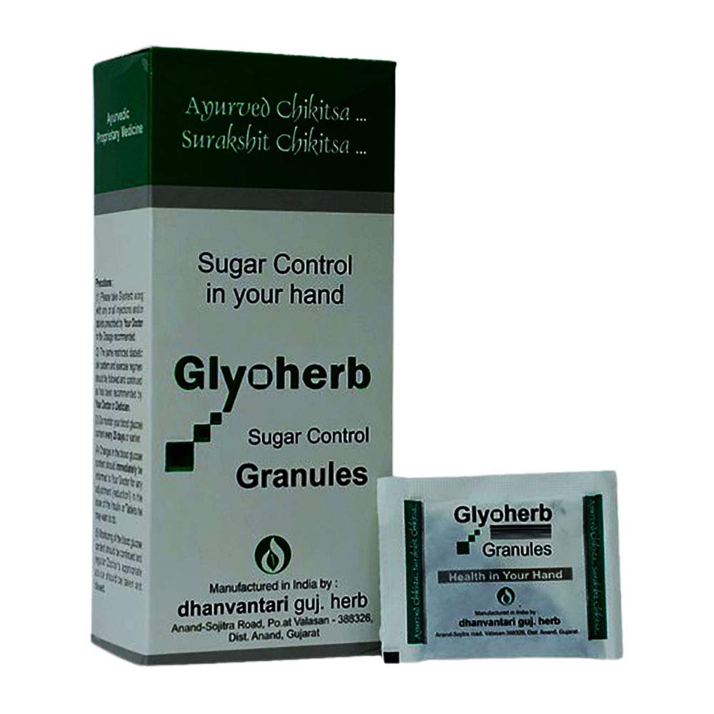 Dhanvantari Glyoherb Sugar Control Granules pack of 3-picture-14