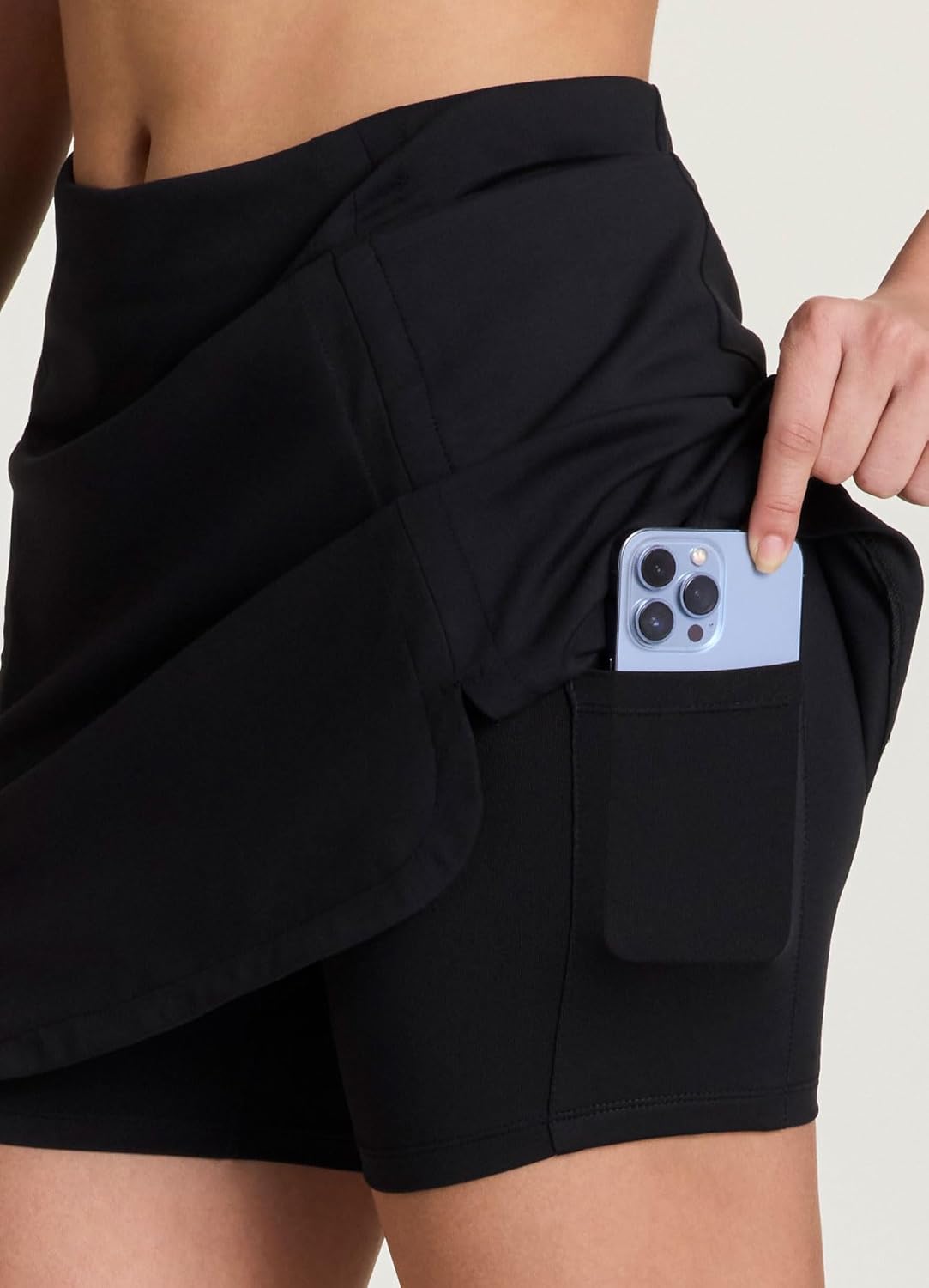 RBX Active Skort for Women, Quick Drying Buttery Soft Golf Skirt with Inner Liner Shorts for Hiking, Tennis, Pickleball Skor - Image 3