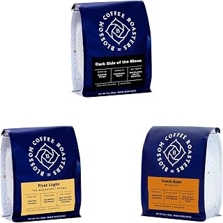 Bean Box Coffee Sampler - Roasted by Blossom, 3-Pack, Whole Bean Coffee, Gourmet Coffee