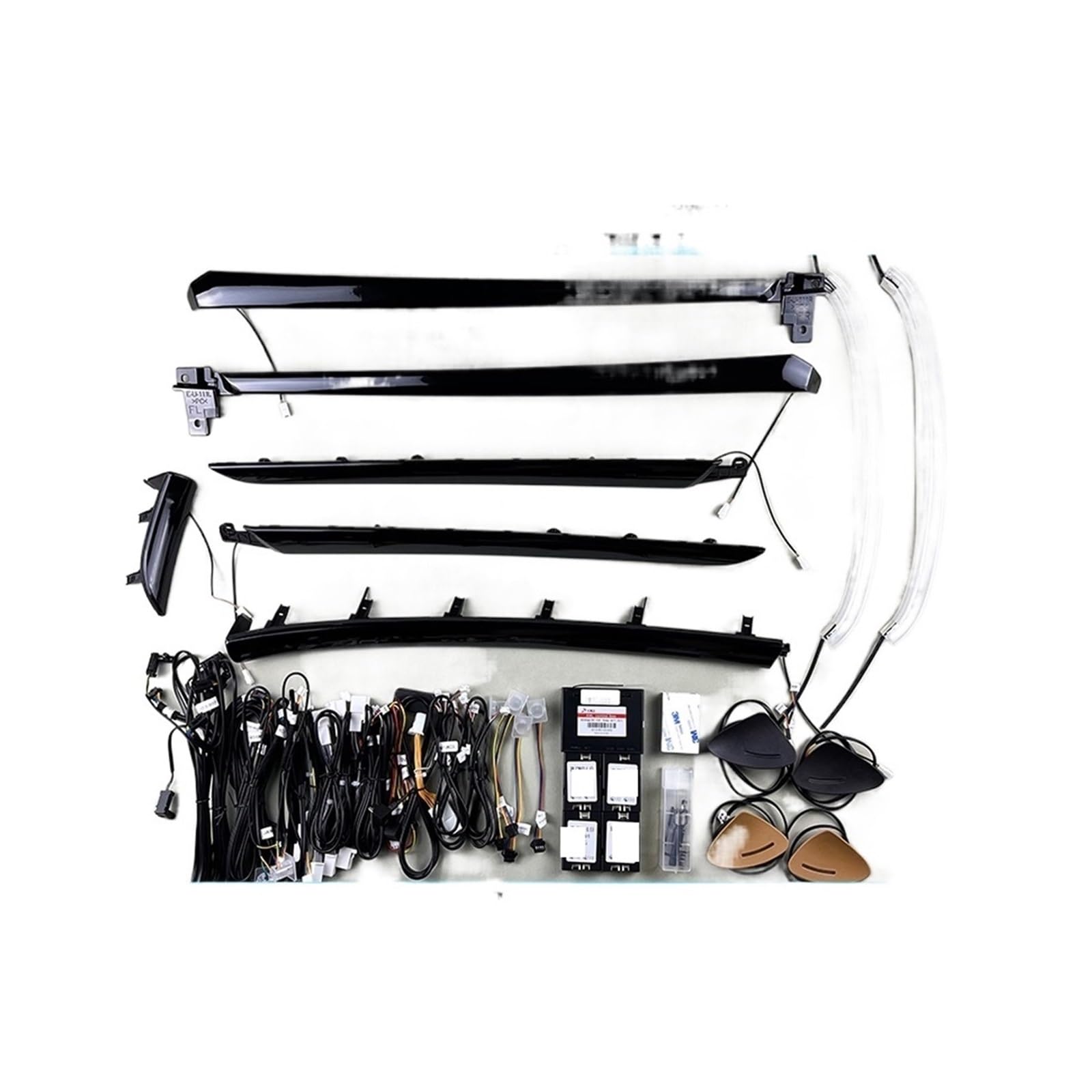 XCZPRKMXY Dynamic Shadow Decorate LED Ambient Light Car Door Foot Atmosphere Lamp Compatible with Lexus ES 2018-2022(Rise Treble)