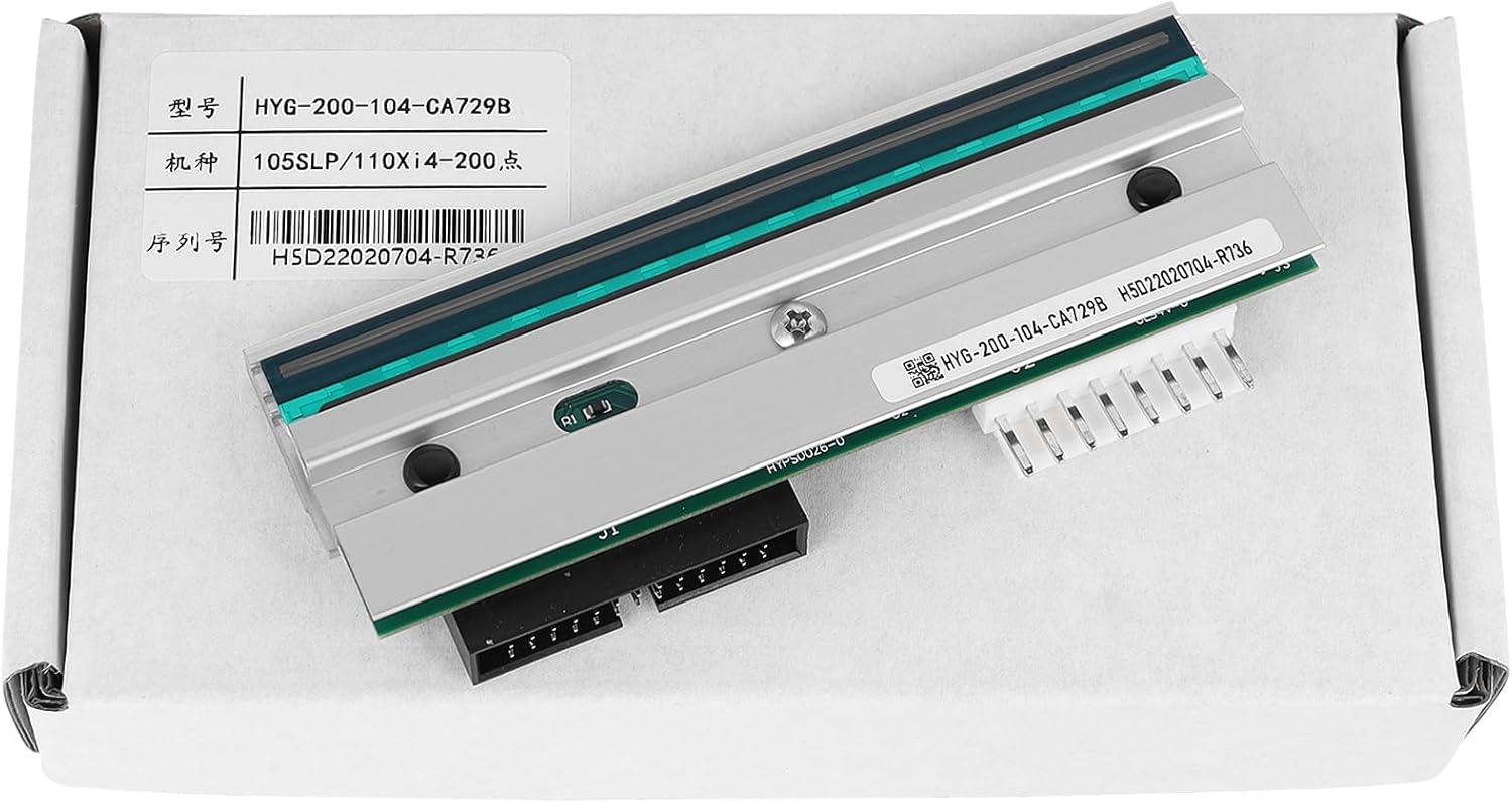 P1004230 OEM New Printhead Replacement Print Head for Zebra ZE500-4 110Xi4 105SL Plus 203dpi Thermal Barcode Label Printer