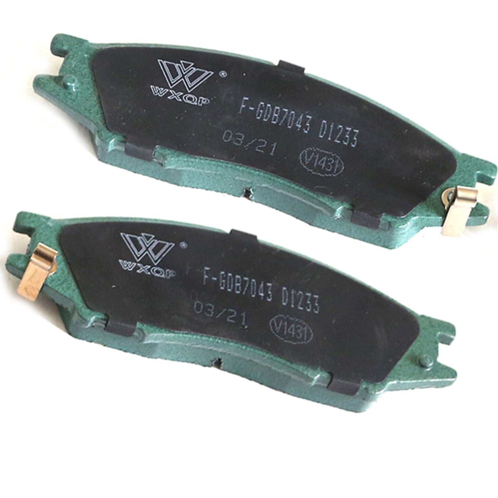 Amazon.com: WXQP Car Brake Pads Front for NISSAN N16 41060-6N091