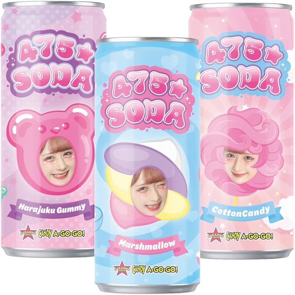 Amazon.co.jp: しなこちゃんソーダ 飲み比べ お試し 3種セット 475 し