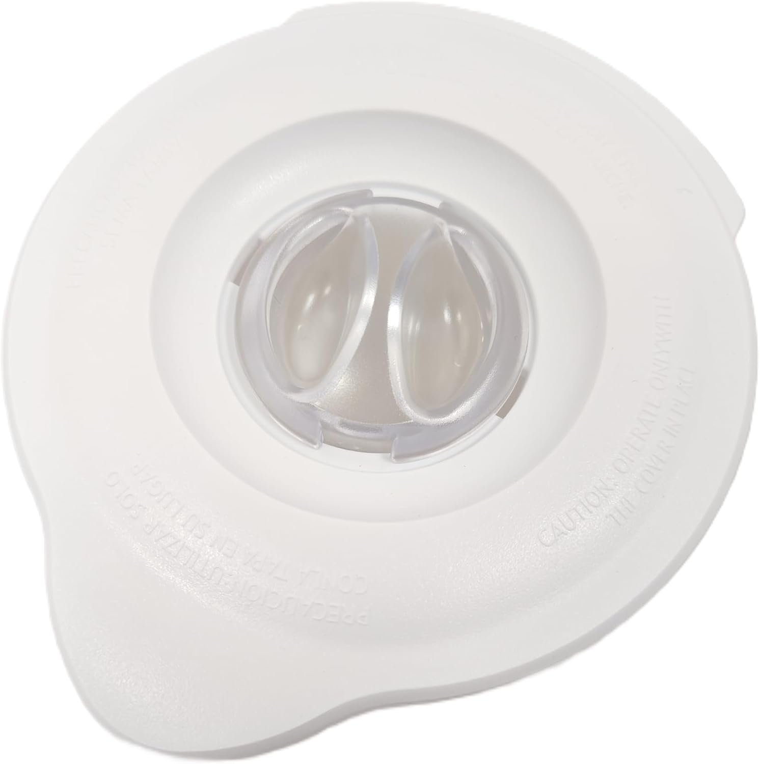 124462-000-805 White Glass Blender Jar Lid Replacement 110404-000-805, BLSTAL-W00, 124462-000-090, 124461-000-000, 178891-000-000 Fits for Oster Blender Jars that Measure 5 1/2" at the Top