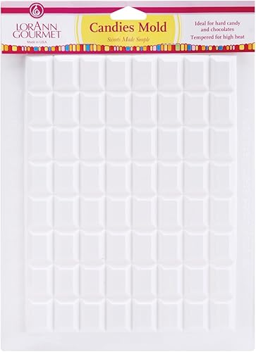 Molde de caramelo Breakup Rectángulo 64 cavidad (1 diseño)