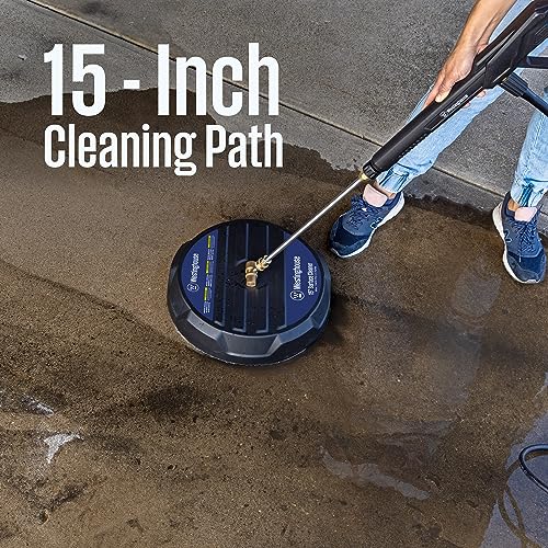 Westinghouse Universal 15” Pressure Washer Surface Cleaner Attachment - 3400 Max PSI, 1/4” Connector - for Gas and Electric Pressure Washers by Westinghouse - Image 2