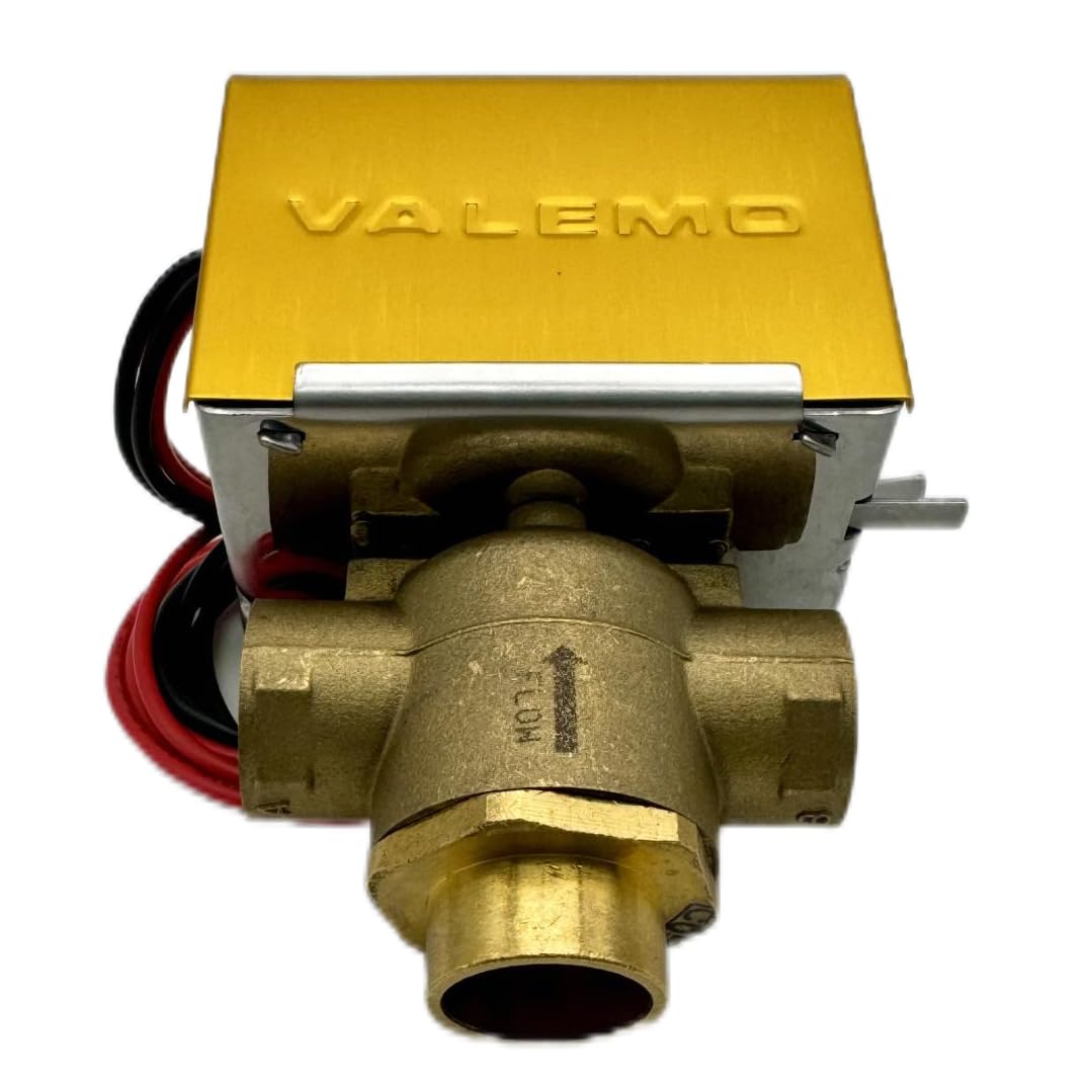 v3313-a1s motorizada, válvula de zona de 3 Vías 3/4 ", el sudor, 24 VAC con final interruptor