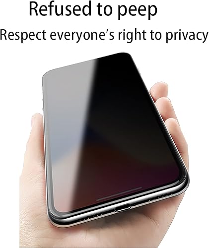 Miniatura 5 de Protector de pantalla de privacidad para Samsung Galaxy A12 de vidrio templado 2 unidades, antiespía, antihuellas, protección antiexplosiones,