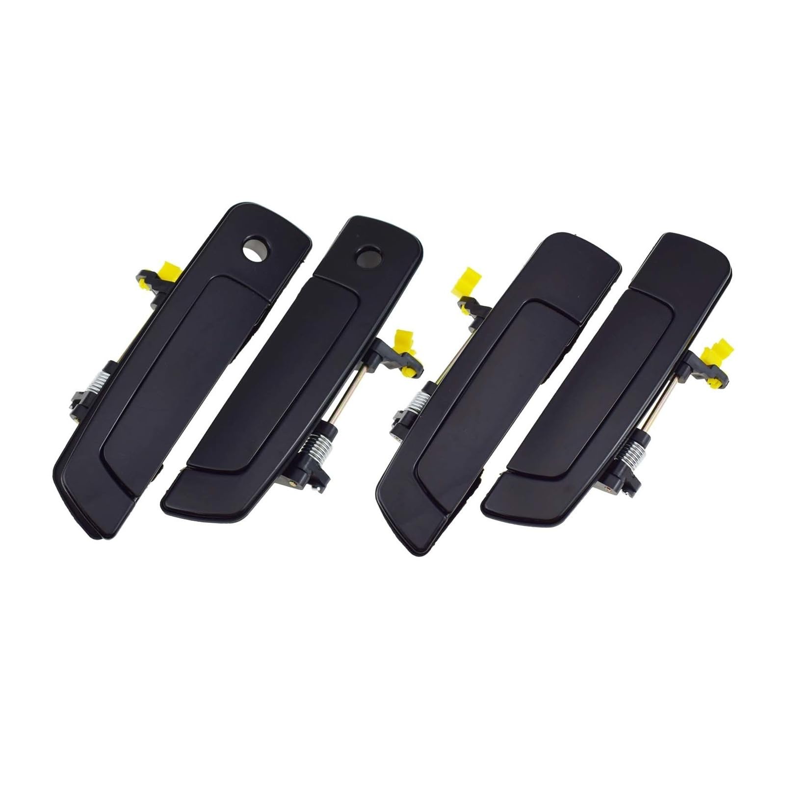 BYSKJZ Car Outer Door Handle Replacement for Eclipse 2001-2005 for Sebring for Stratus 2000-2005 Outer Exterior Door Handle Black MR271867 MR271868 MR271871 MR271872(4 Pcs)