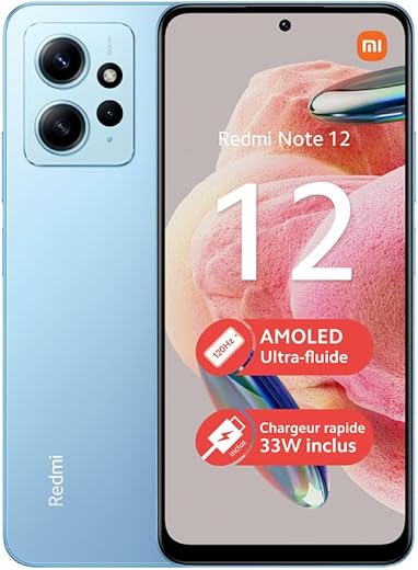Xiaomi Redmi Note 12 4G 4/64 Go Dual Sim Bleu – Reconditionné
