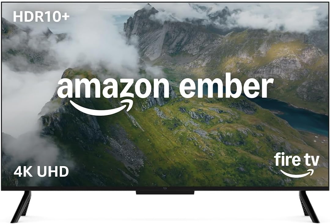 Ember 50" 4-Series with Fire TV (newest model), 4K Ultra HD smart TV with Alexa Remote, HDR10+, fast processor, Dolby Audio, Ambient Experience, free and live TV, find shows faster with Alexa+