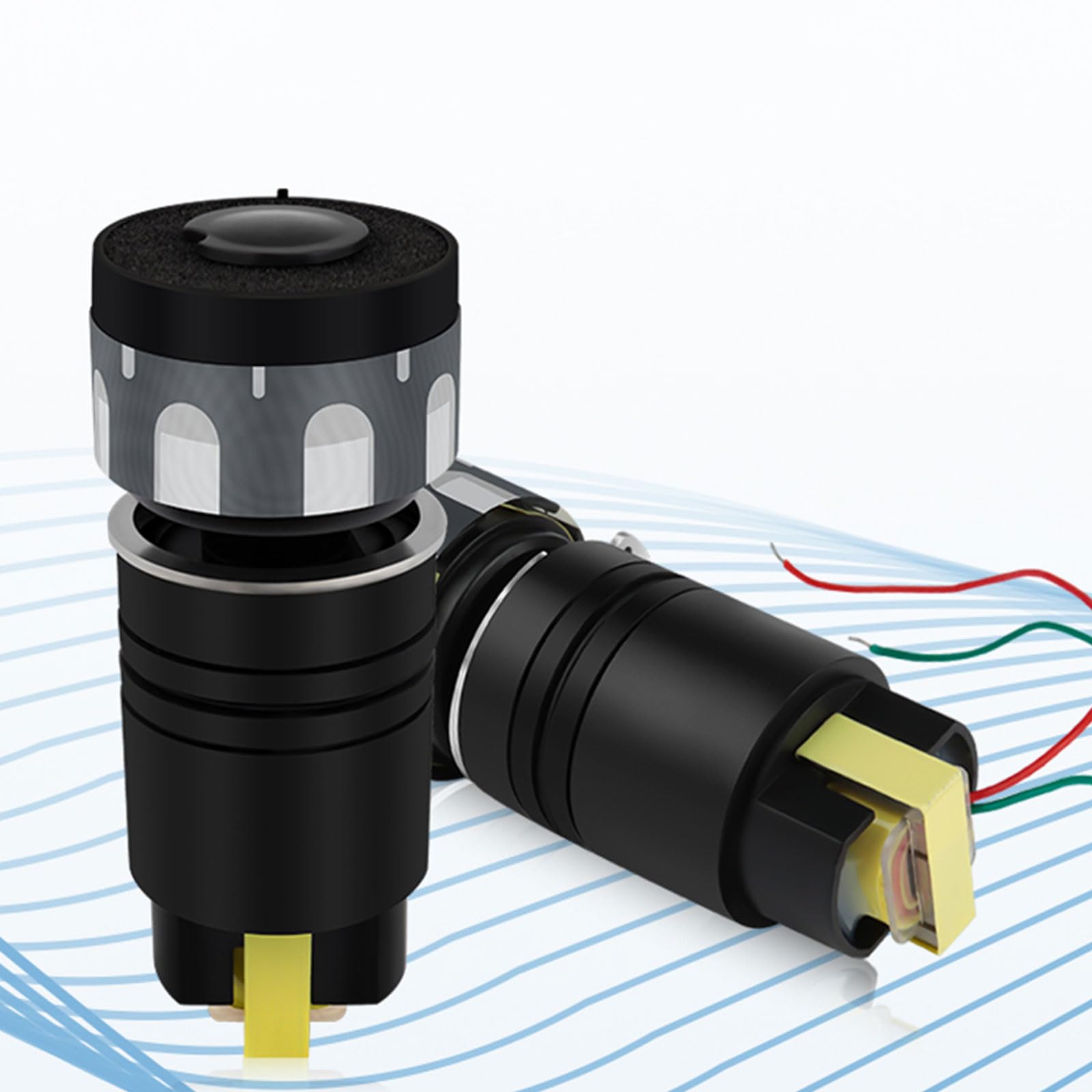 LUOFENG Capsule per microfono dinamiche, nucleo di ricambio per microfoni a mano, per uso in studio e live