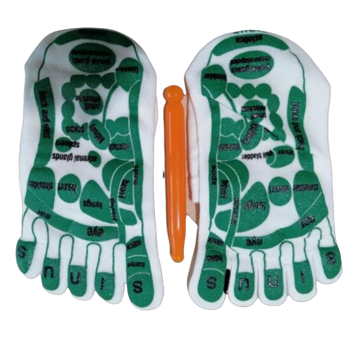 YJIUYUANQ White Reflexology Socks Set