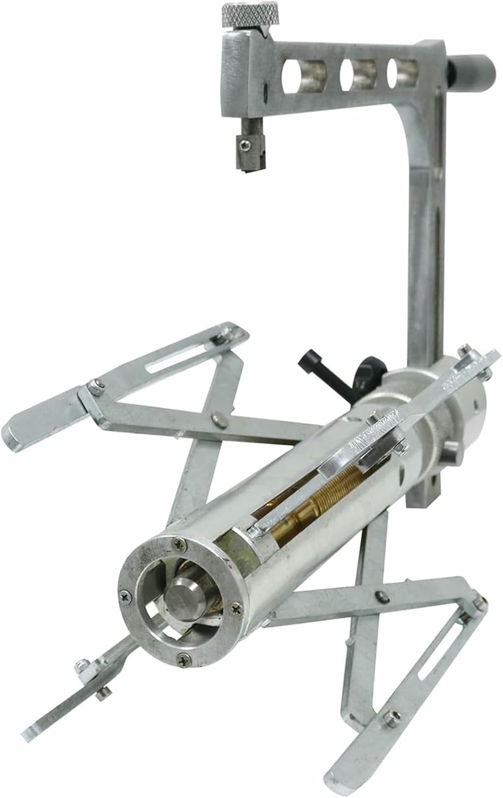 Grattoir manuel rotatif en polyéthylène pour enlever les couches d'oxyde, portée maximale de 13 cm, lames en aluminium durable, outil pratique et efficace