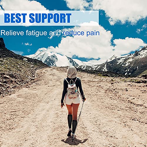 Aoliks Knee High Compression Socks And Ankle Compression Socks For Women & Men -Best Support For Athletic, Running, Hiking #TOP2