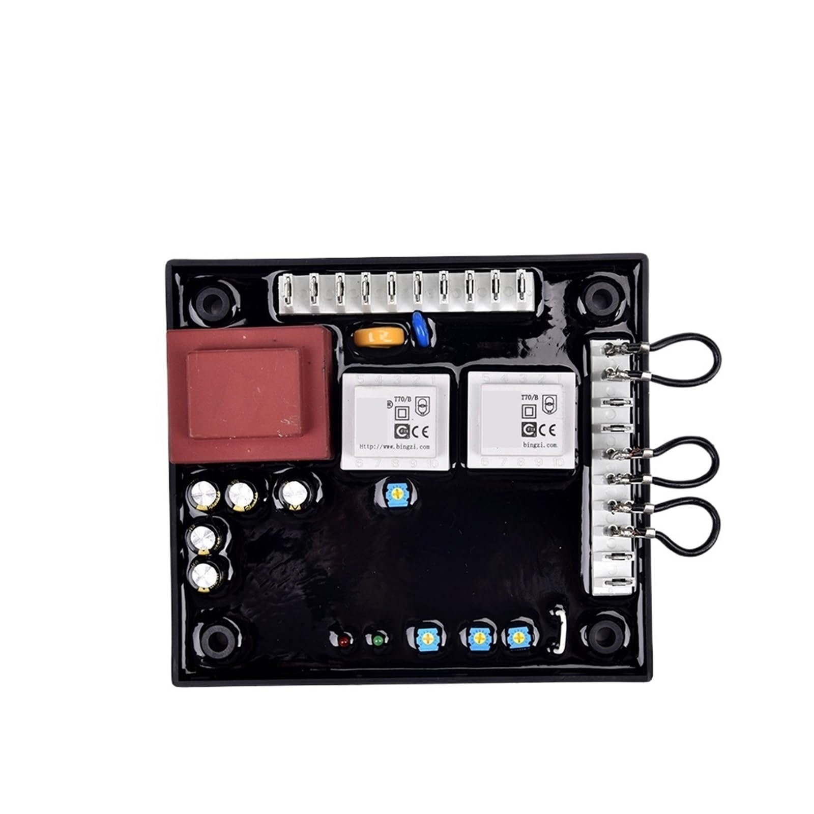 ZXAOMMBEA 1pcs R726 AVR brushless Generator Automatic Voltage Regulator Electronic Component Power Control stabilizer