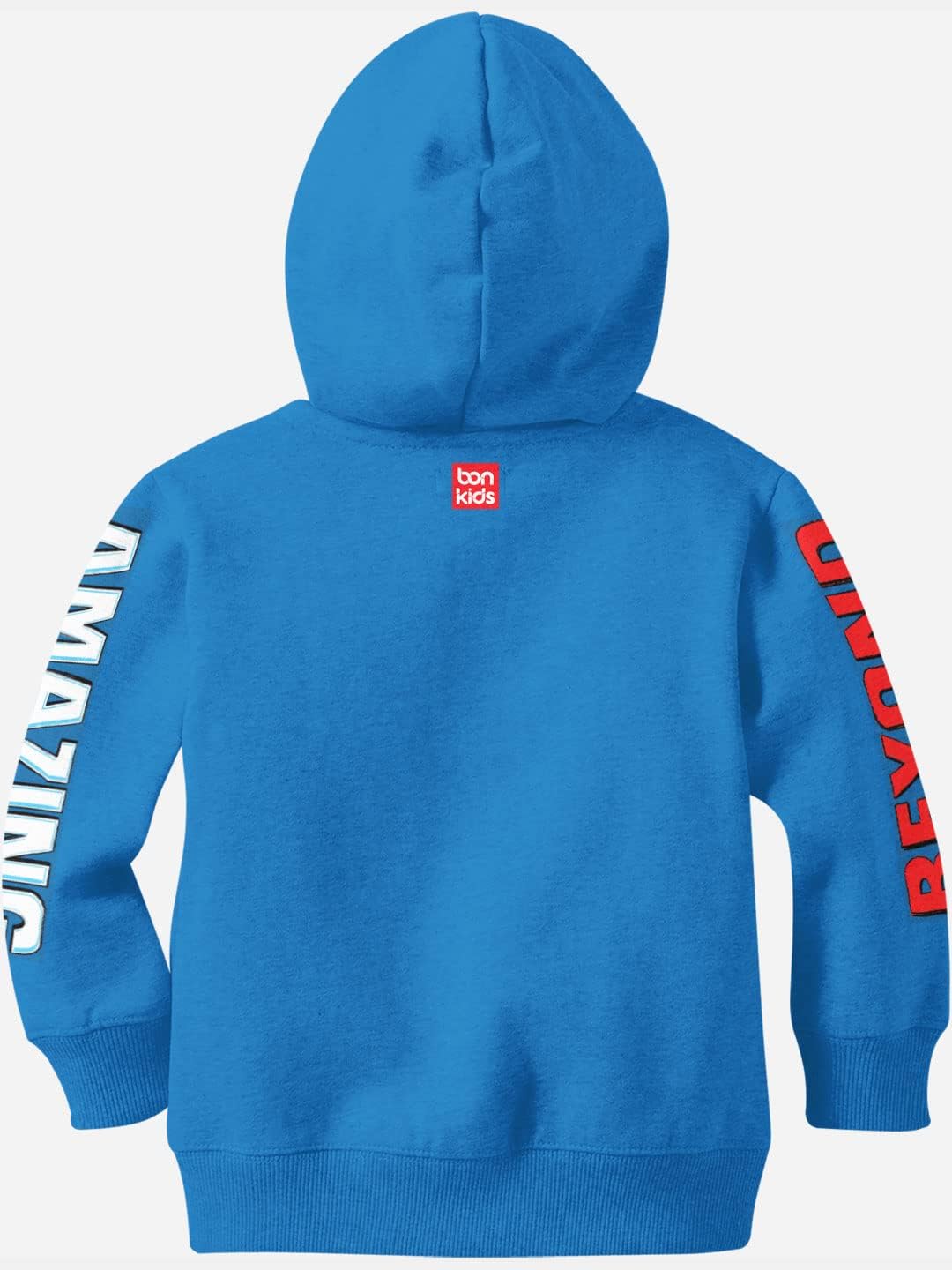 Bon Organik Spiderman Boys Regular Cotton Hooded Neck Hoodie (BON7954_Royal_Blue_Boy_4-5Y) 2