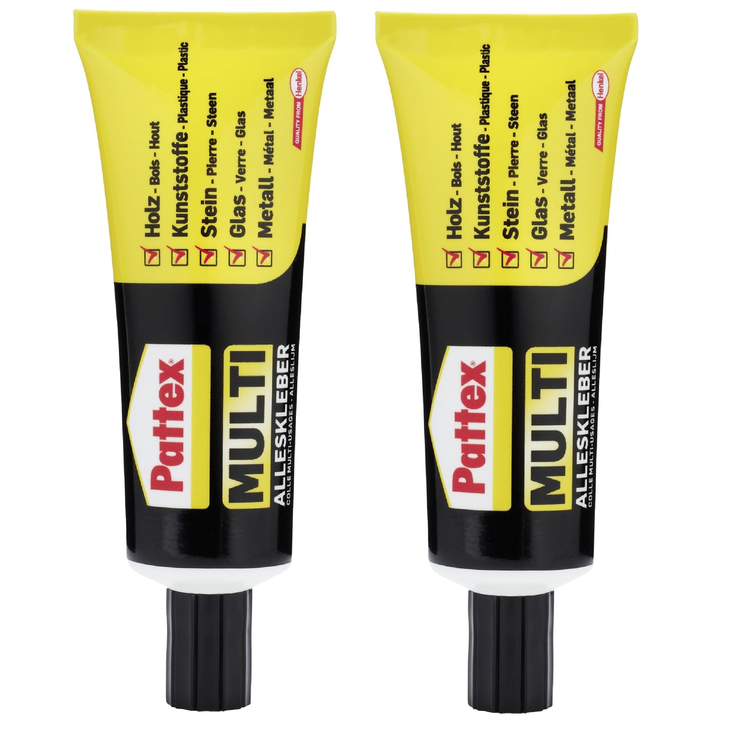 Pattex Alleskleber 2 x 50 g in unkaputtbarer Tube