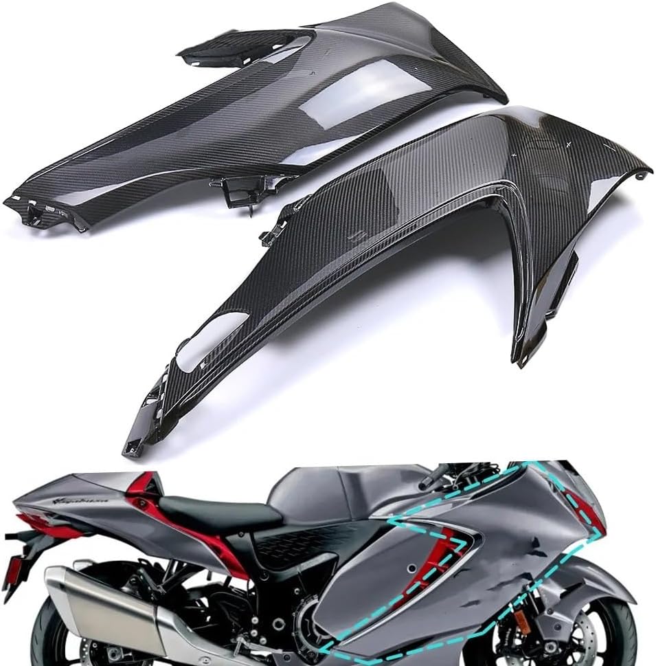 ウィングレット サイドパネルカバー オートバイの左側パネルスポイラー