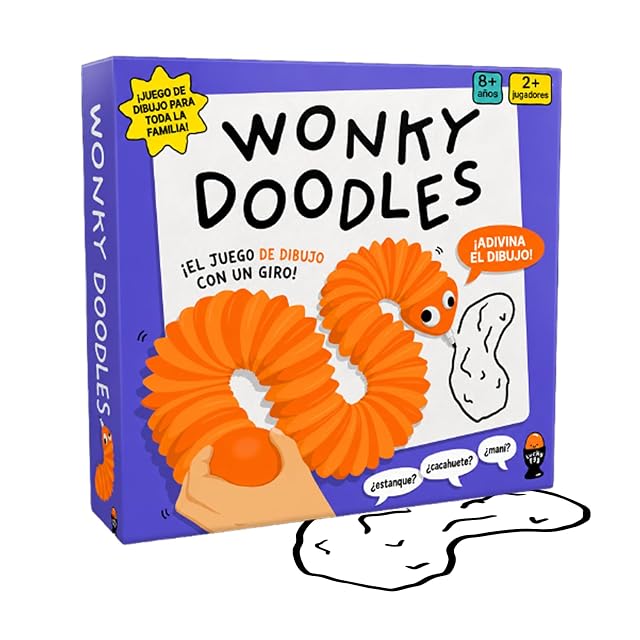 Wonky Doodles - Divertidos Juegos De Dibujo Para Noches De Juegos En Familia