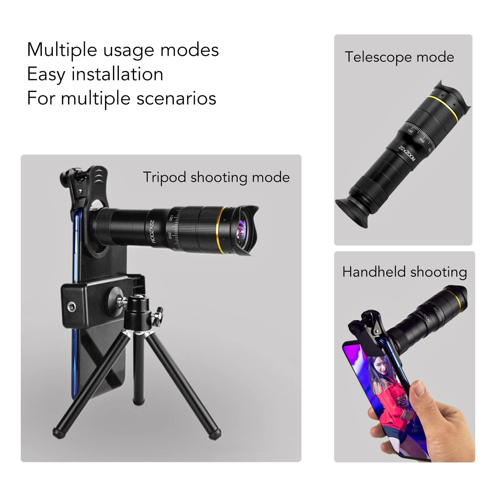 けいおん！ C82セット Amazon.com: Cyrank Cell Phone Camera Lens Kit, Universal 32x