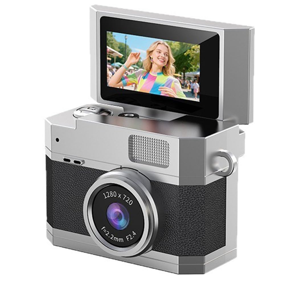 Amazon | MFNDHKAZTH ミニデジタルカメラ 0.96インチ フリップ