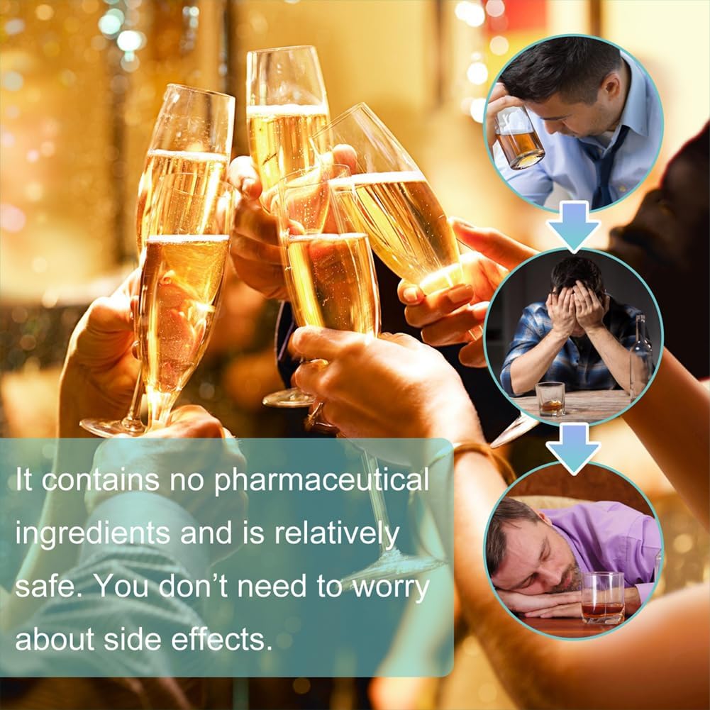 Glame Anti Alcohol Bracelet, Anti Alcohol Magnetic Bracelet Women & Men, Helps Reduce the Urge to Drink, Relieve Anxiety and Stress