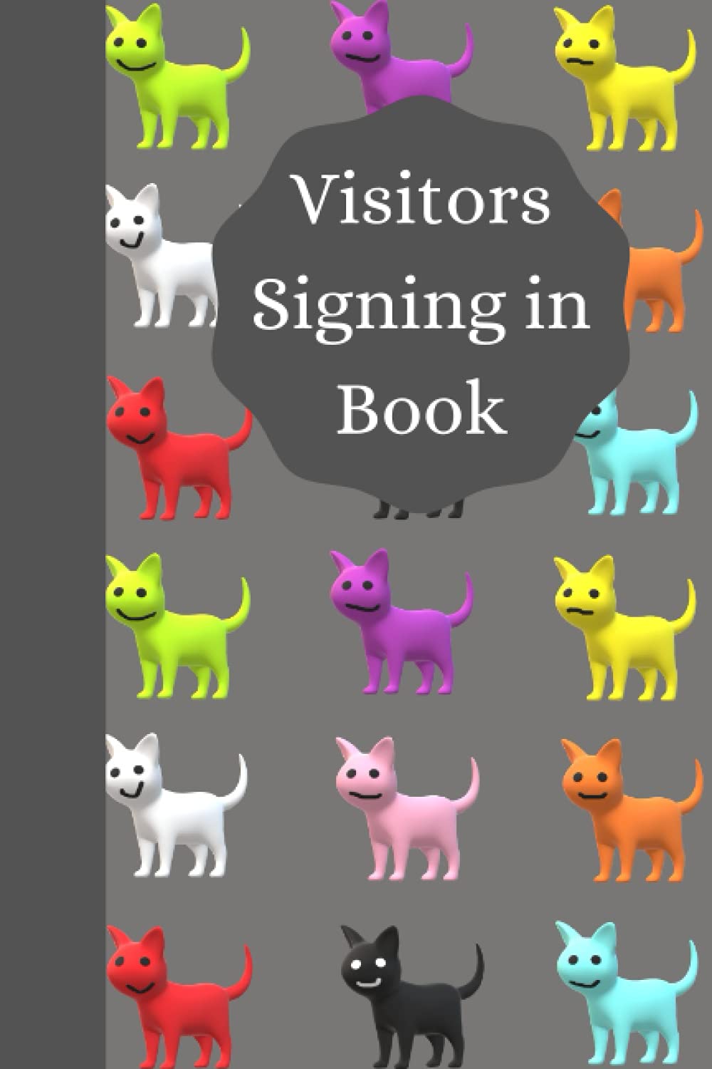 Visitors Signing In Book: Visitors Log Book